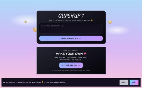 Rizzbox — the texts you never sent — screenshot