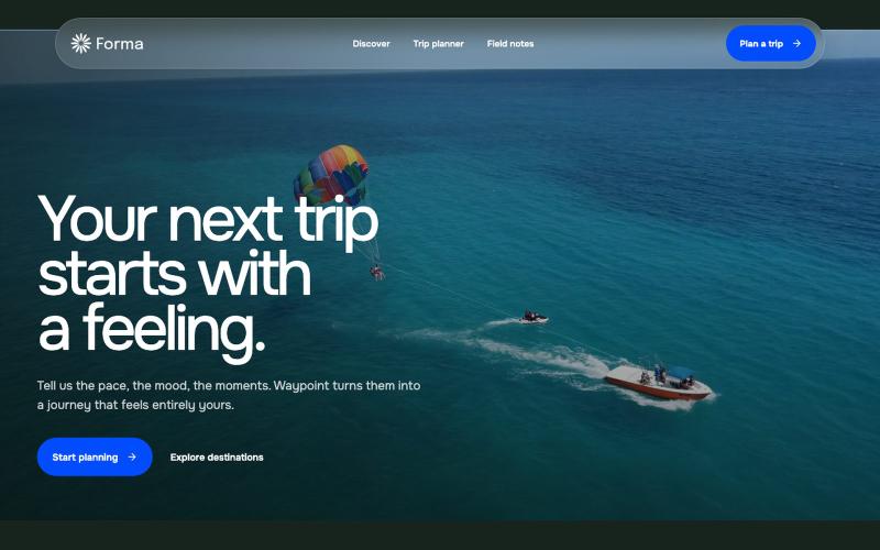 Roamly — Plan a trip worth remembering — screenshot