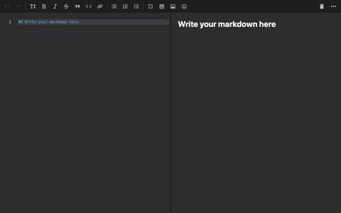 RuneQi - Markdown Editor — screenshot