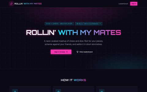 Rollin' with my Mates — screenshot