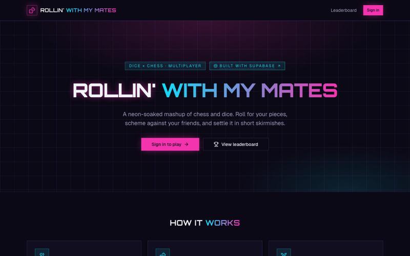 Rollin' with my Mates — screenshot
