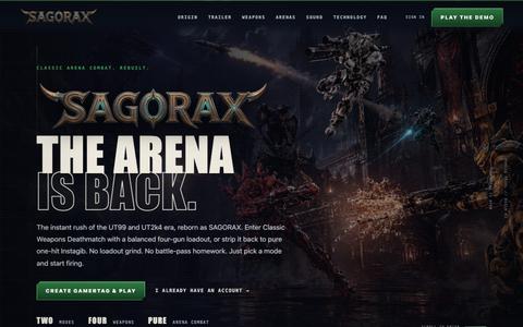 SAGORAX ARENA | The Arena Is Back — screenshot