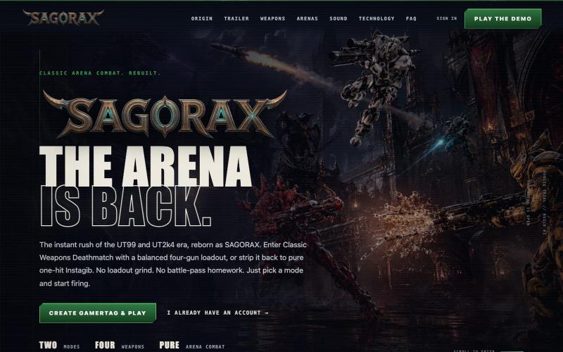 SAGORAX ARENA | The Arena Is Back — screenshot