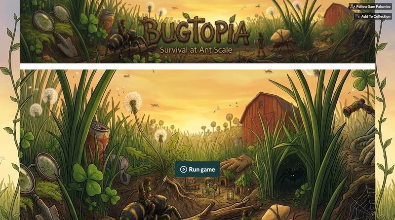 Bugtopia by Sam Palumbo — screenshot