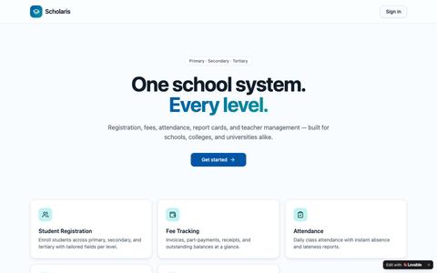 Scholaris — School Management for Every Level — screenshot