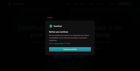 Synthetic Test Data From Your Live Schema — screenshot