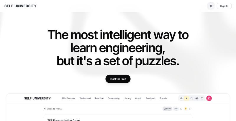 Self University | SelfUniversity — screenshot