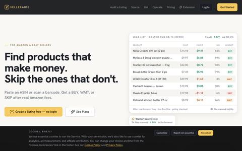 SellerAide — screenshot