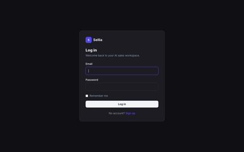 Sellia — screenshot