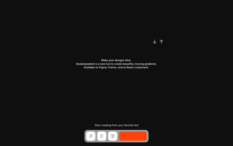 Shader Gradient — screenshot