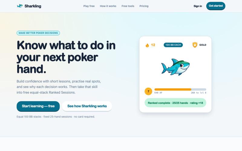 Sharkling — Go from fish to shark — screenshot