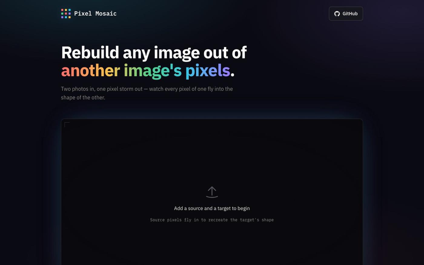 Pixel Mosaic — screenshot
