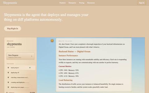 Cursor for deployment — screenshot