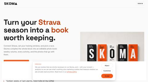 Skoma — Your training, your race, your story. — screenshot