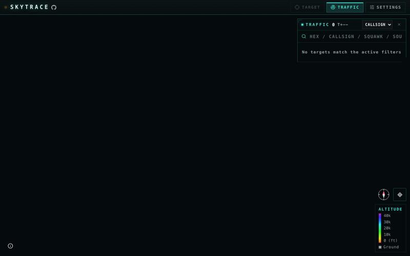Skytrace — screenshot