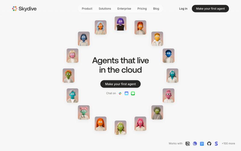 Skydive — screenshot
