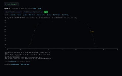 skymap-sh — screenshot