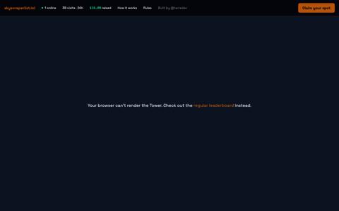The Tower: Pay to Claim Your Spot — screenshot