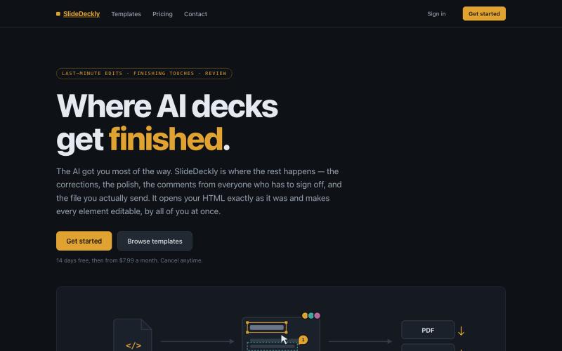 SlideDeckly — screenshot