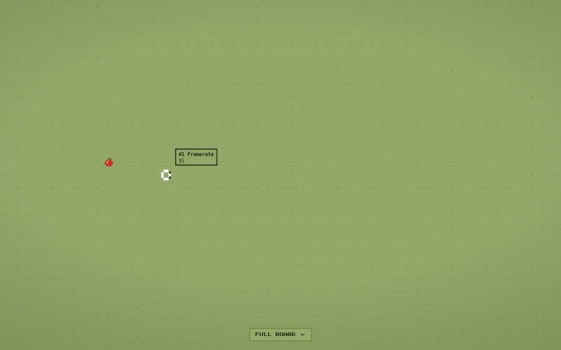 SnakeRank — The leaderboard is a snake. The head costs the most. — screenshot