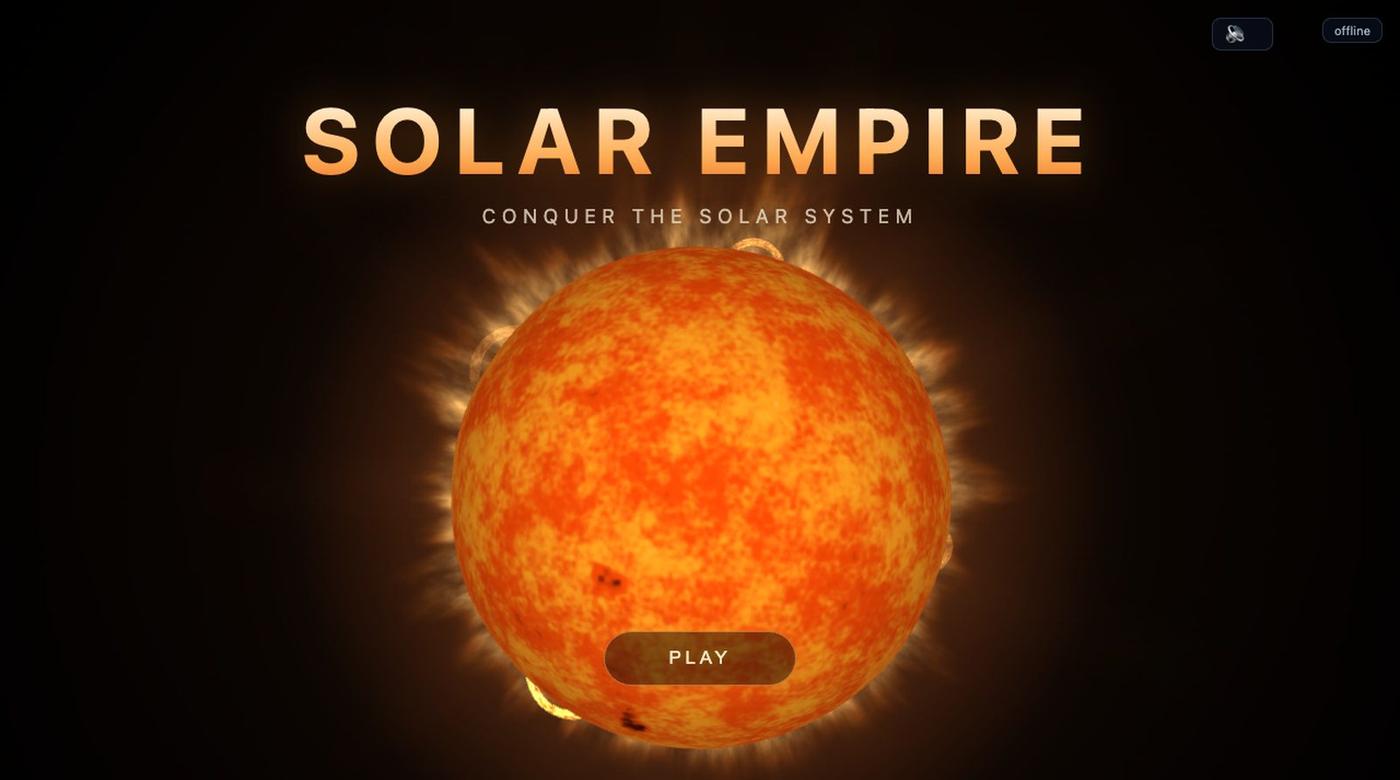 Solar Empire — prototype — screenshot