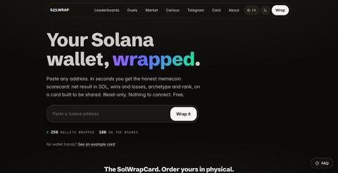 SolWrap — screenshot