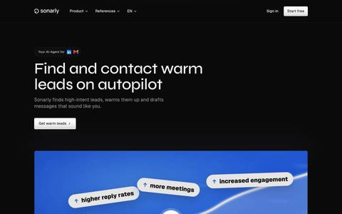 Get More Replies With Signals and Human-Like Outreach — screenshot