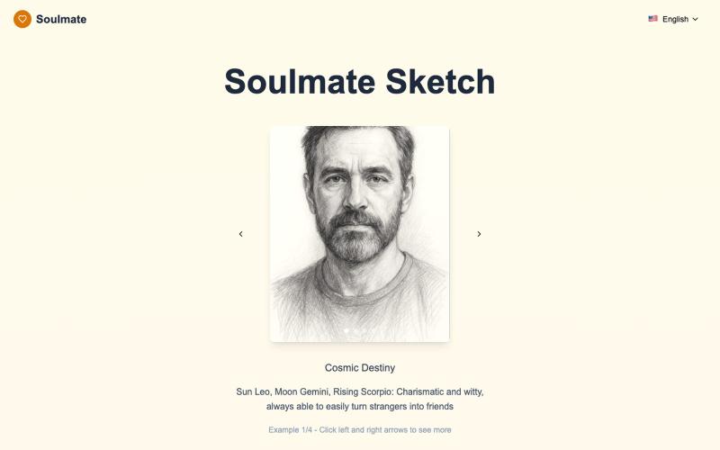 Soulmate Drawing – Draw My Soulmate | Soulmate Sketch — screenshot