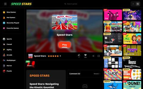 Speed Stars: Tap rhythmically to master sprinting physics — screenshot