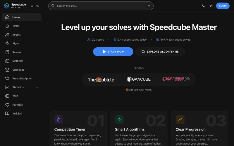 Speedcube Master — screenshot
