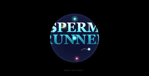 Sperm Runner — Free Online Arcade Game | The Race of Your Life — screenshot