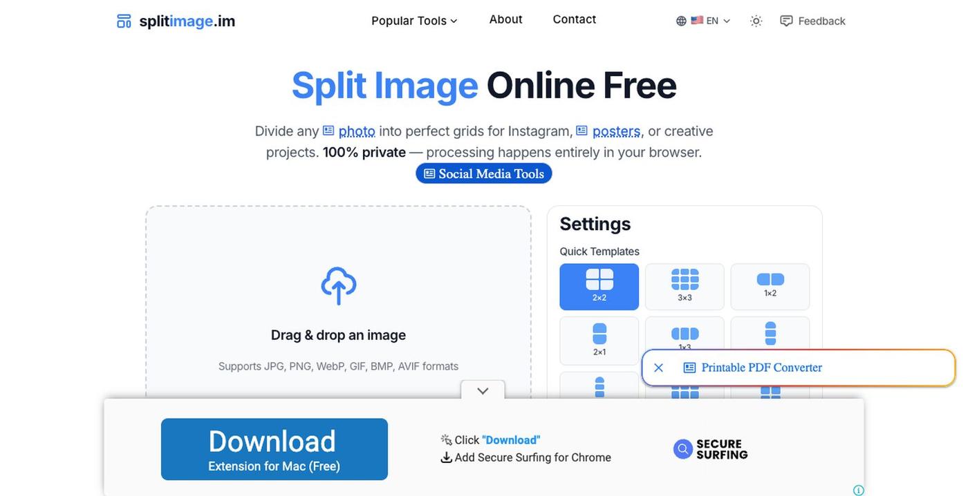 splitimage-im — screenshot