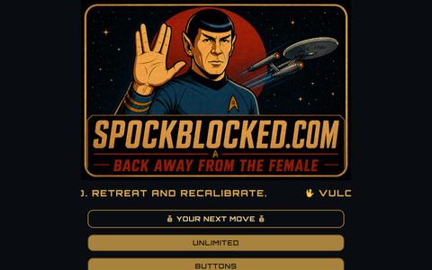 SpockBlocked.com | Home — screenshot