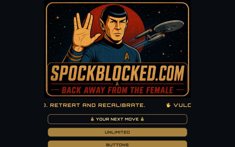 SpockBlocked.com | Home — screenshot