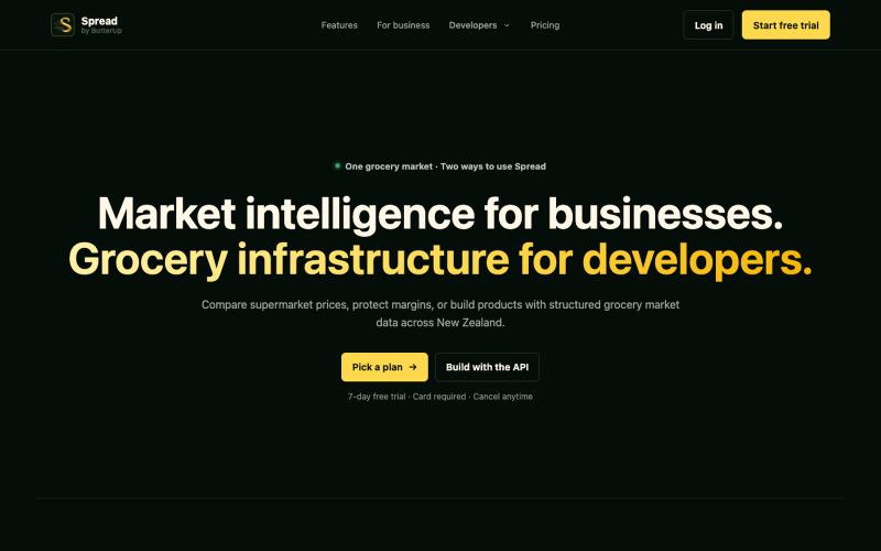 Spread by ButterUp — screenshot
