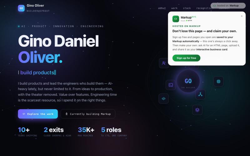 @gino — Markup — screenshot
