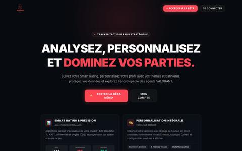 SPYCAM - Valorant Performance Tracker — screenshot