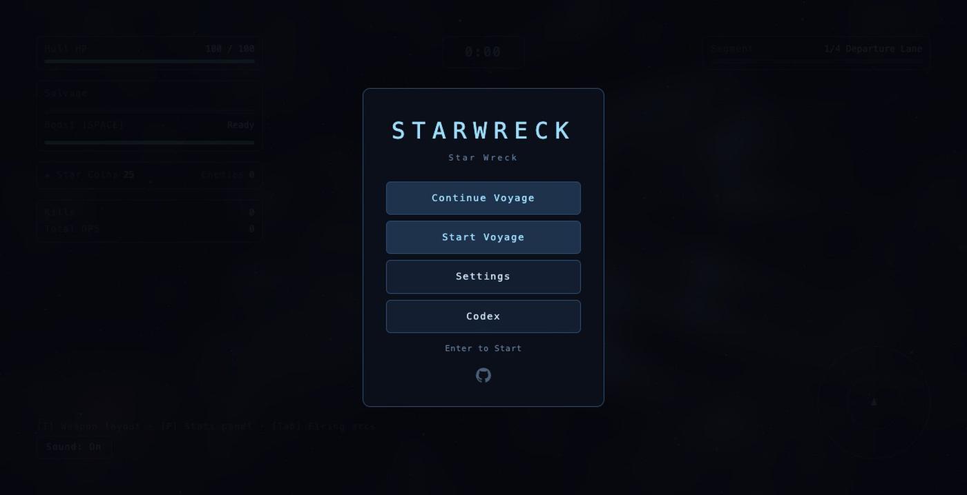 STARWRECK — screenshot