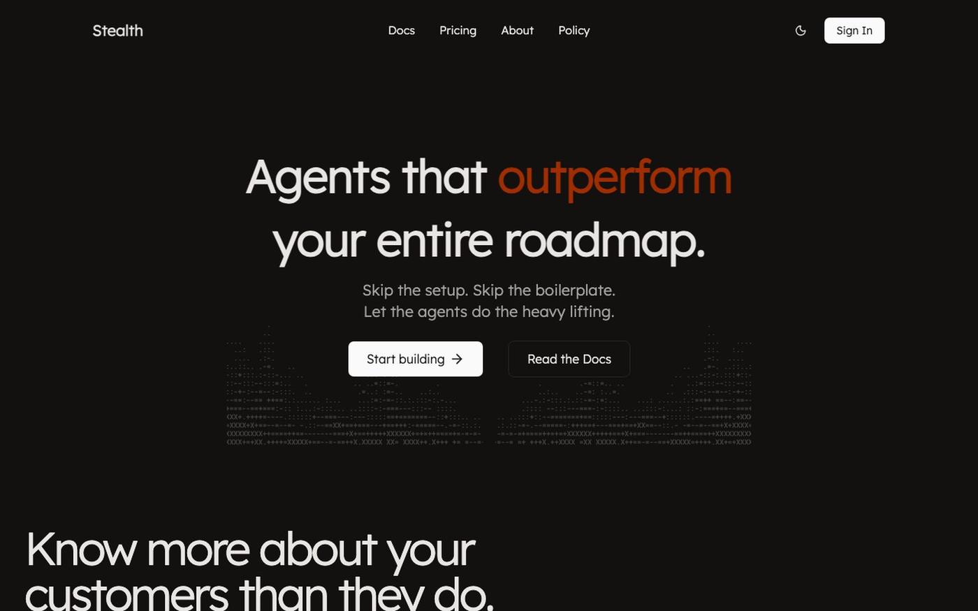 Stealth — screenshot