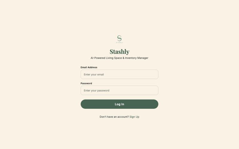 Stashly — screenshot
