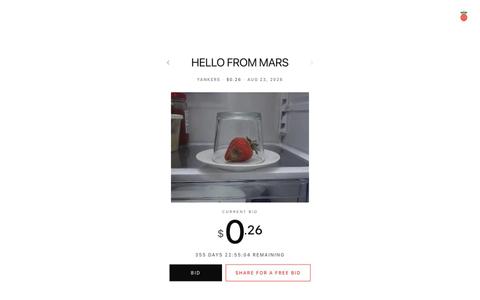 $0.26 - Strawberry Bid — screenshot