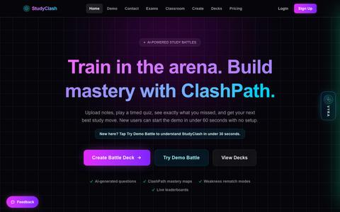 StudyClash — screenshot