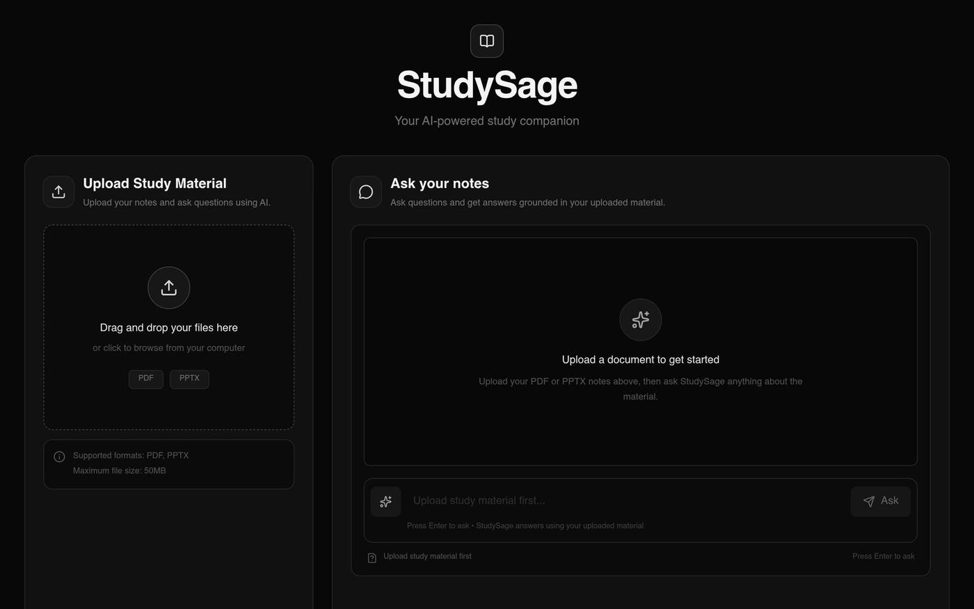 frontend — screenshot