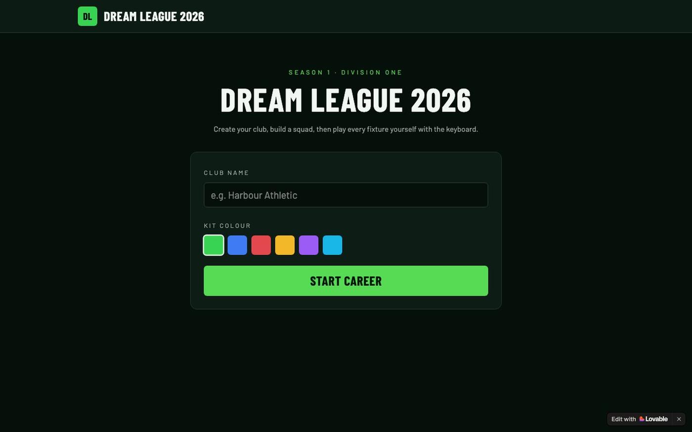 ARINA FC— Football Club Manager Game — screenshot