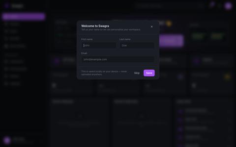 Swagra — Modern OpenAPI Workspace & API Client — screenshot