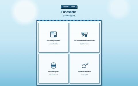 swiftiexzquad arcade — screenshot