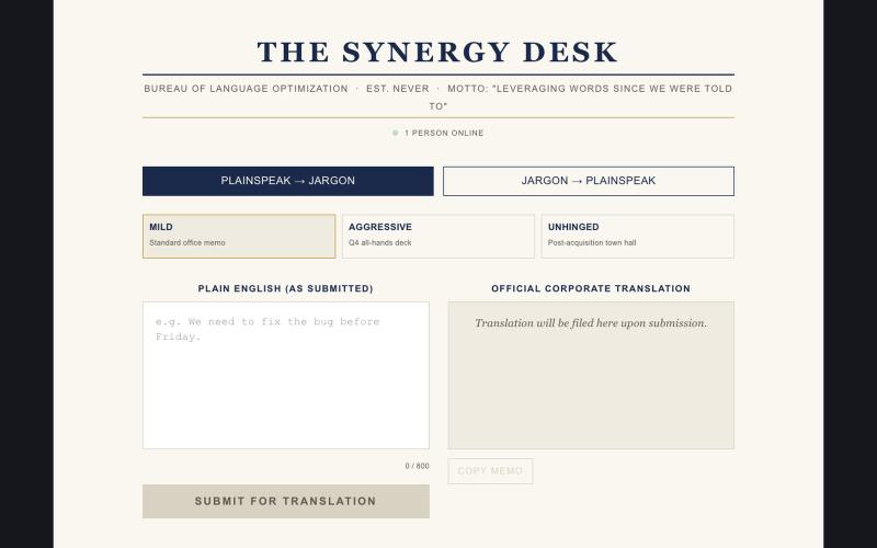 synergy-desk — screenshot