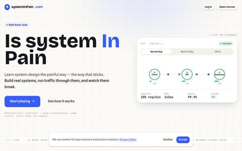 systemInPain — screenshot