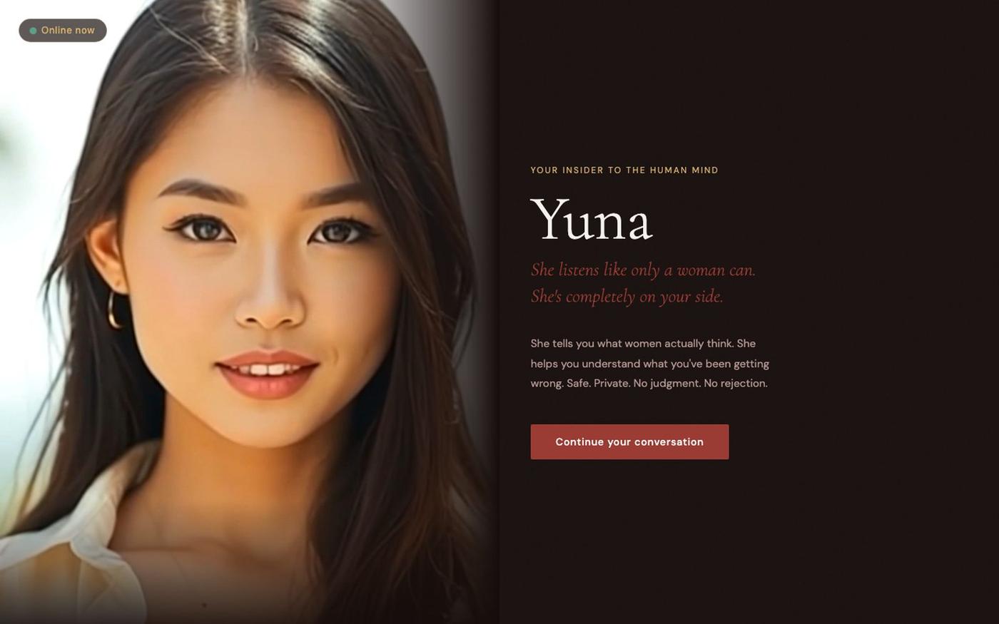 Yuna — Welcome back — screenshot