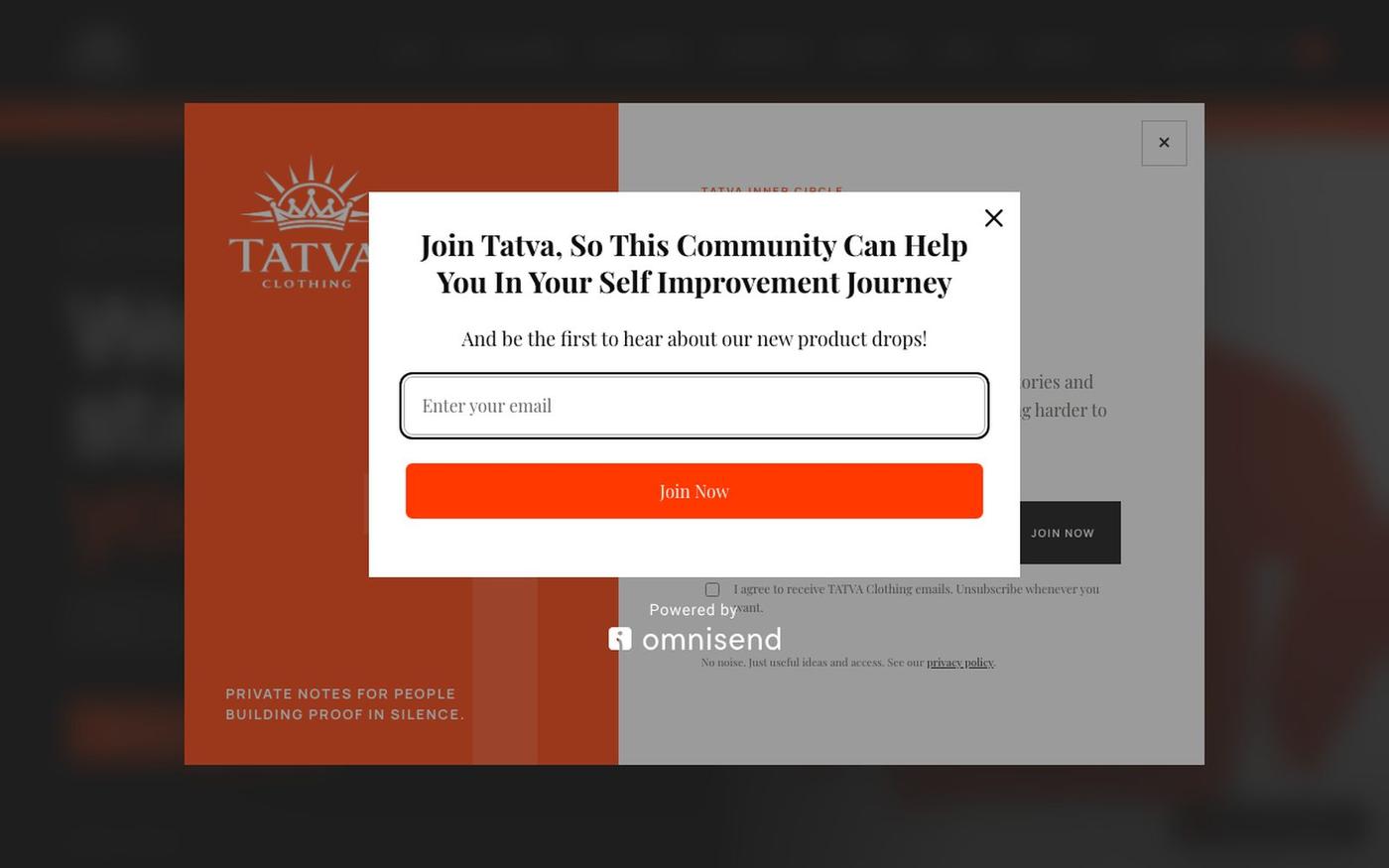 TATVA Clothing | The Uniform of the Disciplined — screenshot